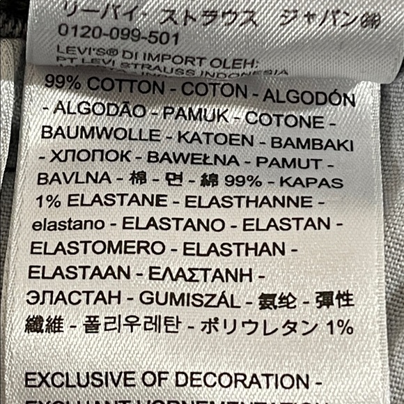 LEVI’S High Rise Button Fly Denim Jeans Raw Hem Size 32 - Picture 8 of 10